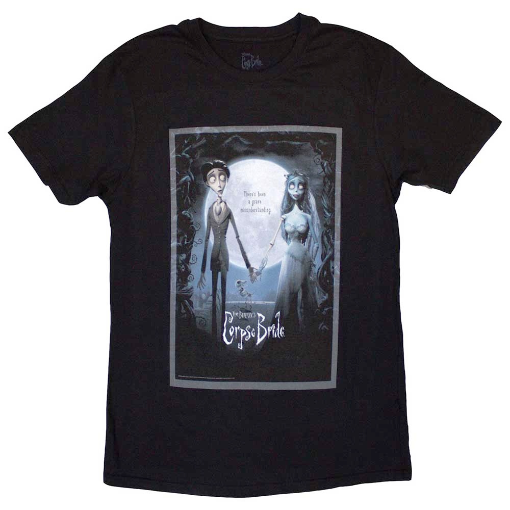 Corpse Bride - Movie Poster Tshirt Homme - Noir